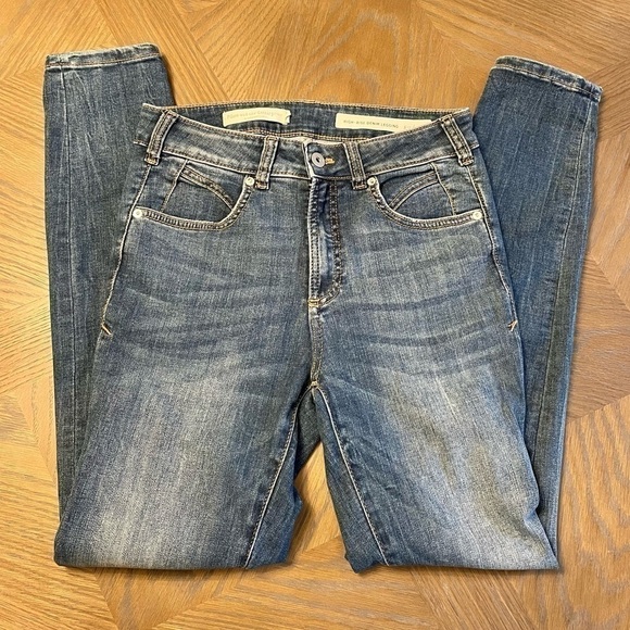 ANTHROPOLOGIE Pilcro And The Letterpress High Rise Denim Leggings - Picture 9 of 13